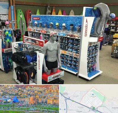 فروشگاه لوازم شنا در رشدیه تبریز