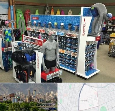 فروشگاه لوازم شنا در جمشیدیه