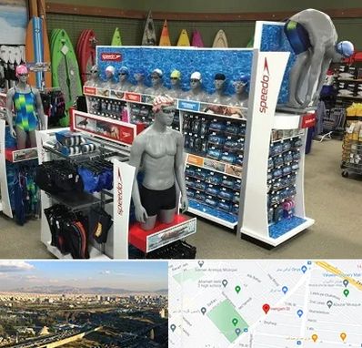 فروشگاه لوازم شنا در هنگام