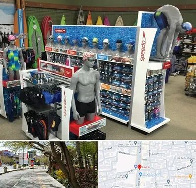 فروشگاه لوازم شنا در خیابان توحید اصفهان