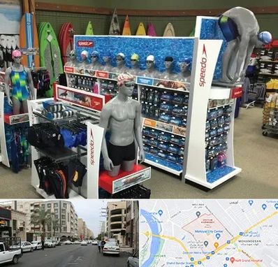 فروشگاه لوازم شنا در زیتون کارمندی اهواز