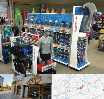 فروشگاه لوازم شنا در عطاران قم