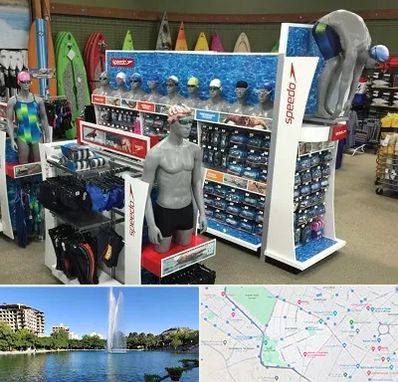 فروشگاه لوازم شنا در کوهسنگی مشهد