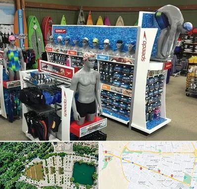 فروشگاه لوازم شنا در وکیل آباد مشهد