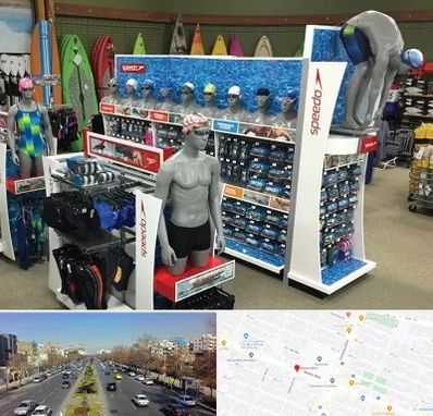 فروشگاه لوازم شنا در بلوار معلم مشهد