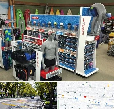 فروشگاه لوازم شنا در میرداماد