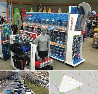 فروشگاه لوازم شنا در احمدآباد مشهد