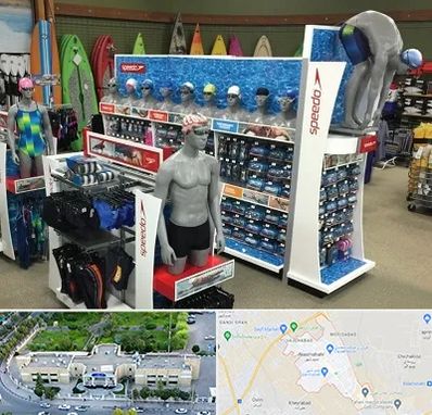 فروشگاه لوازم شنا در نسیم شهر