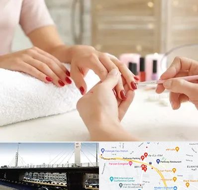 آموزشگاه کاشت ناخن در پارک وی 