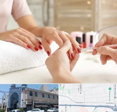 آموزشگاه کاشت ناخن در بلوار ابوذر