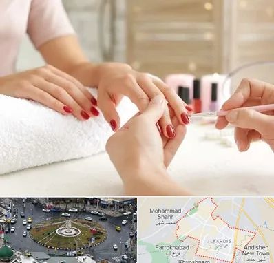 آموزشگاه کاشت ناخن در فردیس کرج 