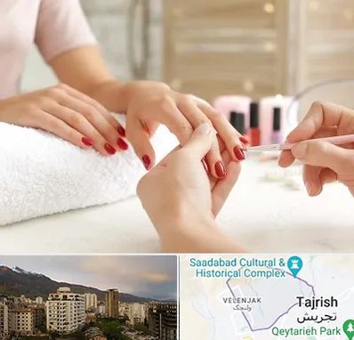 آموزشگاه کاشت ناخن در زعفرانیه 