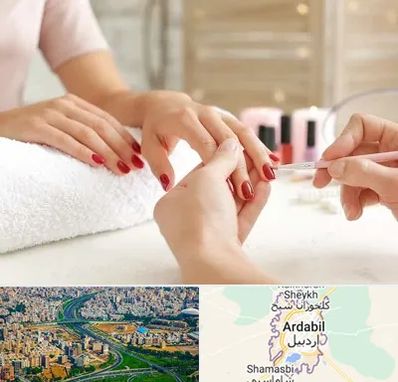 آموزشگاه کاشت ناخن در اردبیل