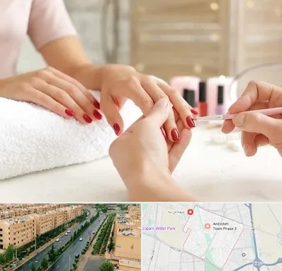 آموزشگاه کاشت ناخن در فاز سه اندیشه