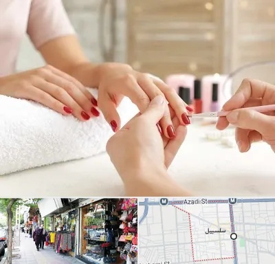 آموزشگاه کاشت ناخن در سلسبیل