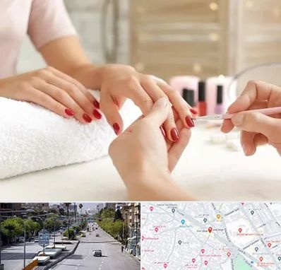 آموزشگاه کاشت ناخن در خیابان زند شیراز