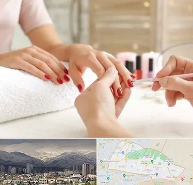 آموزشگاه کاشت ناخن در منطقه 4 تهران