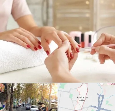 آموزشگاه کاشت ناخن در کاشانک