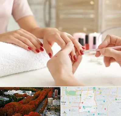 آموزشگاه کاشت ناخن در منطقه 6 تهران