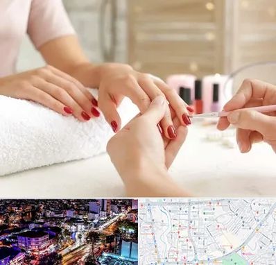 آموزشگاه کاشت ناخن در منظریه رشت