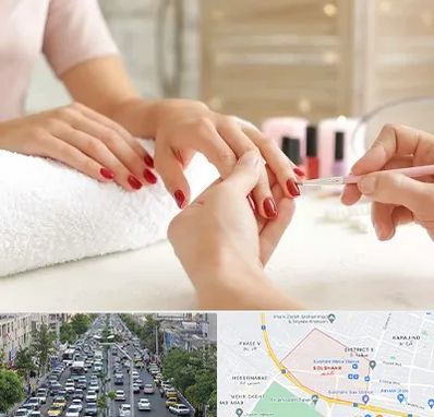 آموزشگاه کاشت ناخن در گلشهر کرج