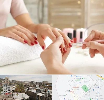 آموزشگاه کاشت ناخن در شمیران نو