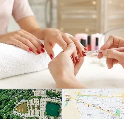 آموزشگاه کاشت ناخن در وکیل آباد مشهد