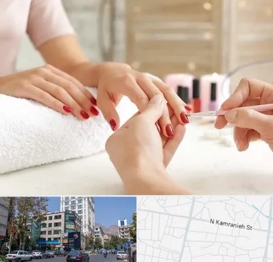 آموزشگاه کاشت ناخن در کامرانیه