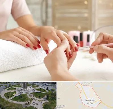 آموزشگاه کاشت ناخن در ورامین
