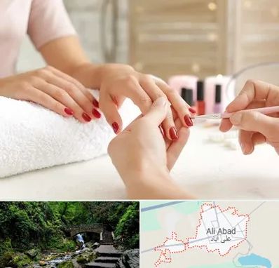 آموزشگاه کاشت ناخن در علی آباد کتول