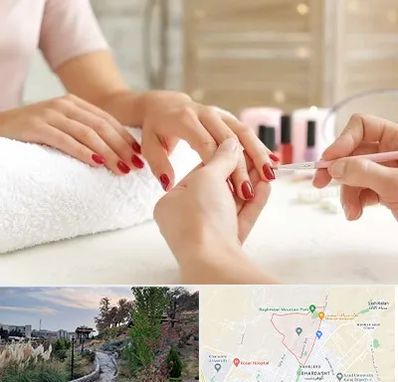 آموزشگاه کاشت ناخن در باغستان کرج