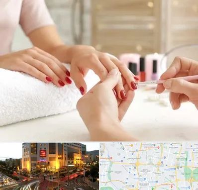 آموزشگاه کاشت ناخن در جنت آباد تهران 