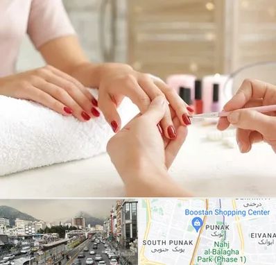 آموزشگاه کاشت ناخن در پونک 