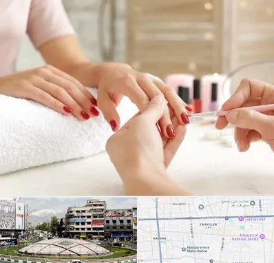 آموزشگاه کاشت ناخن در مرکز تهران