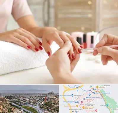 آموزشگاه کاشت ناخن در معالی آباد شیراز