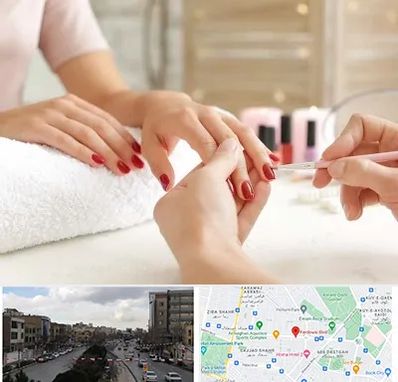 آموزشگاه کاشت ناخن در بلوار فردوسی مشهد