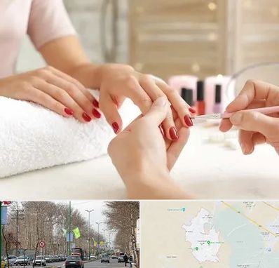 آموزشگاه کاشت ناخن در نظرآباد کرج