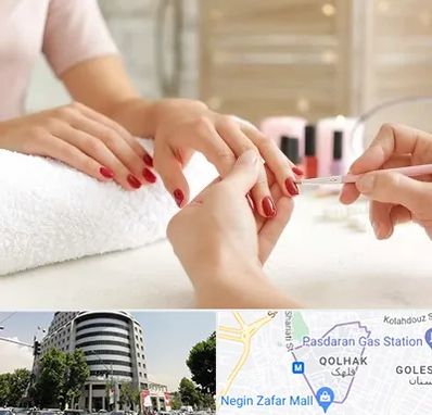 آموزشگاه کاشت ناخن در قلهک 