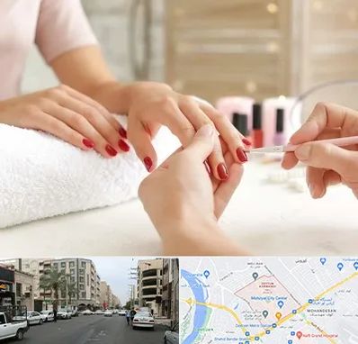 آموزشگاه کاشت ناخن در زیتون کارمندی اهواز