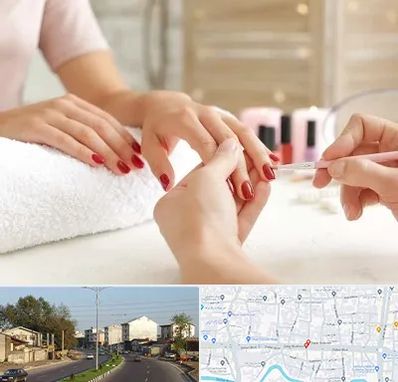 آموزشگاه کاشت ناخن در ضیابری رشت