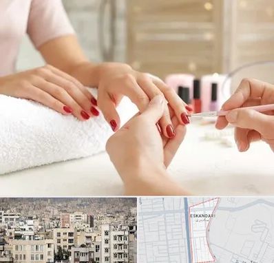 آموزشگاه کاشت ناخن در اسکندری