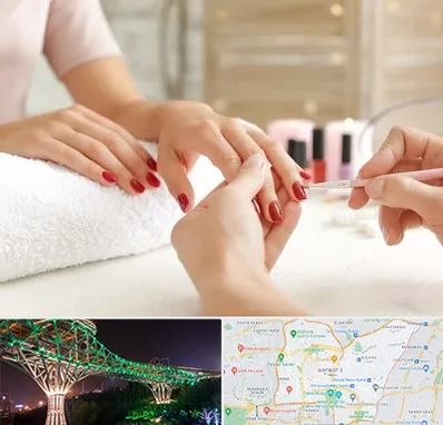 آموزشگاه کاشت ناخن در منطقه 3 تهران