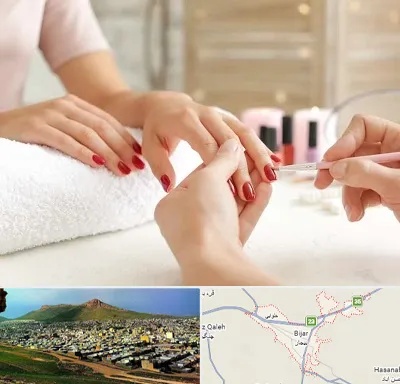 آموزشگاه کاشت ناخن در بیجار