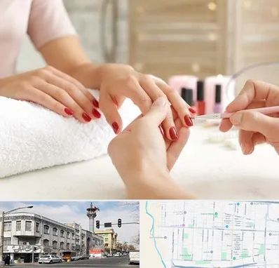 آموزشگاه کاشت ناخن در 17شهریور