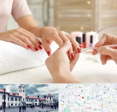 آموزشگاه کاشت ناخن در میدان شهرداری رشت