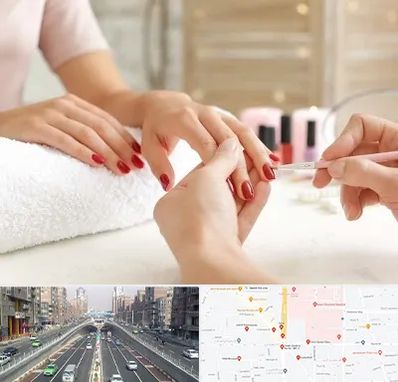 آموزشگاه کاشت ناخن در توحید