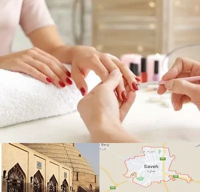 آموزشگاه کاشت ناخن در ساوه