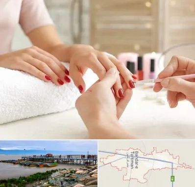 آموزشگاه کاشت ناخن در بندر ترکمن