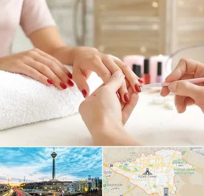 آموزشگاه کاشت ناخن در تهران