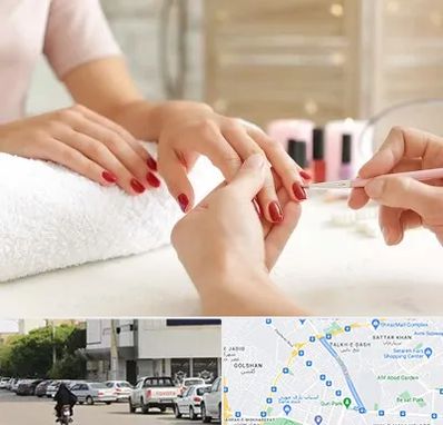 آموزشگاه کاشت ناخن در قدوسی شرقی شیراز